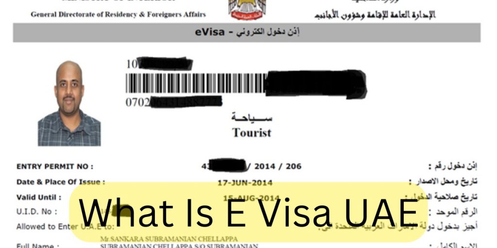 What Is E Visa UAE